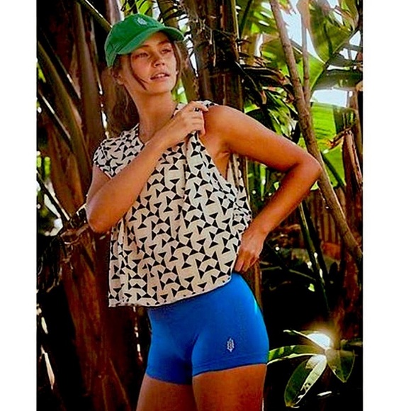 Free People Tops - Free People  Movement Boxy Geometric Tank Top